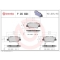 P30054 Brembo P30054 колодки дисковые