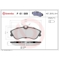 P61069 Brembo Колодки тормозные передние