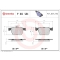 P85124 Brembo Колодки тормозные P85124