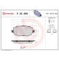 P23095 BREMBO Комплект тормозных колодок