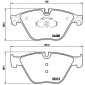 P06074 Brembo Колодки тормозные дисковые