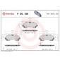 P56106 Brembo комплект колодок для дисковых