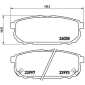 P30023 Brembo КОЛОДКИ ТОРМОЗНЫЕ ДИСКОВЫЕ