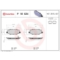 P18024 Brembo Колодки тормозные, комплект
