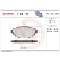P23119 Brembo Колодки тормозные FIAT 500