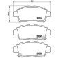 P83050 Brembo КОЛОДКИ ТОРМОЗНЫЕ ДИСКОВЫЕ