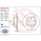 09D42111 BREMBO Диск тормозной