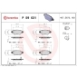 P59031 Brembo КОЛОДКИ ТОРМОЗНЫЕ ДИСКОВЫЕ