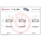 P54008 Brembo Колодки тормозные дисковые |