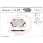 P85073 Brembo Колодки тормозные P85073