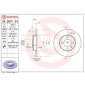 08263134 Brembo Диск тормозной AUDI: 80 72-78,