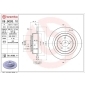 08909311 Brembo Диск тормозной SUBARU: LEGACY