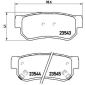 P30014 Brembo Колодки тормозные P30014