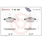 P06030 Brembo Колодки тормозные дисковые