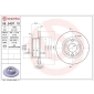08549710 Brembo ( 08.5497.10 ) Тормозной диск