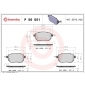 P56051 Brembo Колодки тормозные передние