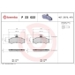 P23022 BREMBO Комплект тормозных колодок