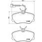 P23045 BREMBO 