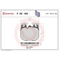 P06106 Brembo Колодки тормозные BMW 5 G30/