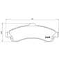 P10009 Brembo Колодки тормозные дисковые