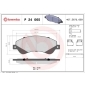 P24065 Brembo Колодки тормозные P24065