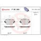 P06093 Brembo Колодки тормозные P06093