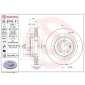 09B74541 Brembo Диск тормозной задн,