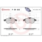 P59043 Brembo Колодки тормозные дисковые