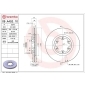 09A45210 BREMBO Тормозной диск