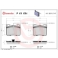 P61034 BREMBO Колодки тормозные дисковые