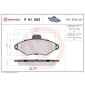 P61052 BREMBO Комплект тормозных колодок