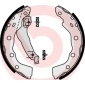 S54515 BREMBO Комлект тормозных накладок