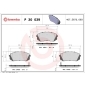 P30039 Brembo Колодки тормозные дисковые