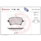 P85143 Brembo Колодки тормозные дисковые