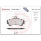 P54022 BREMBO Колодки дисковые п.\Mitsubishi
