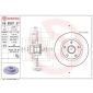 08B39727 Brembo Диск тормозной задн RENAULT