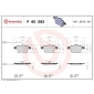 P85082 Brembo Колодки тормозные, комплект