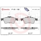 P61110 Brembo Колодки торм.зад.