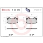 P56095 Brembo Колодки тормозные P56095