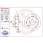 08A44611 Brembo Диск тормозной HYUNDAI Tucson