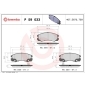 P59033 Brembo Колодки тормозные передние