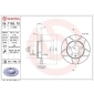 08716575 Brembo Диск тормозной задний 230mm 