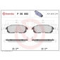 P56065 Brembo Колодки тормозные дисковые