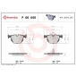 P06056 Brembo Колодки тормозные P06056