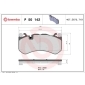 P50142 Brembo Колодки пер.MERCEDES C-CLASS