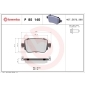 P85140 Brembo Колодки тормозные P85140