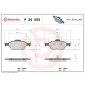 P24055 Brembo Колодки тормозные P24055