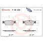 P06035 Brembo Колодки тормозные, комплект