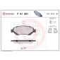 P61081 Brembo Колодки тормозные передние