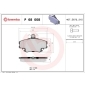 P68008 Brembo Колодки тормозные дисковые